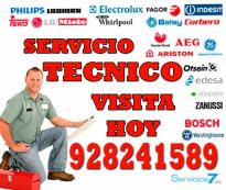 Servicio técnico de secadoras 928241589