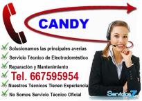 Reparacion de lavadora CANDY en Vecindario